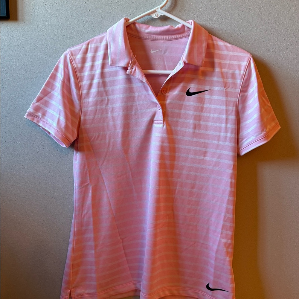 Nike Pink Polo T-Shirt